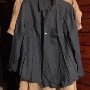 Jones of New York denim blouse